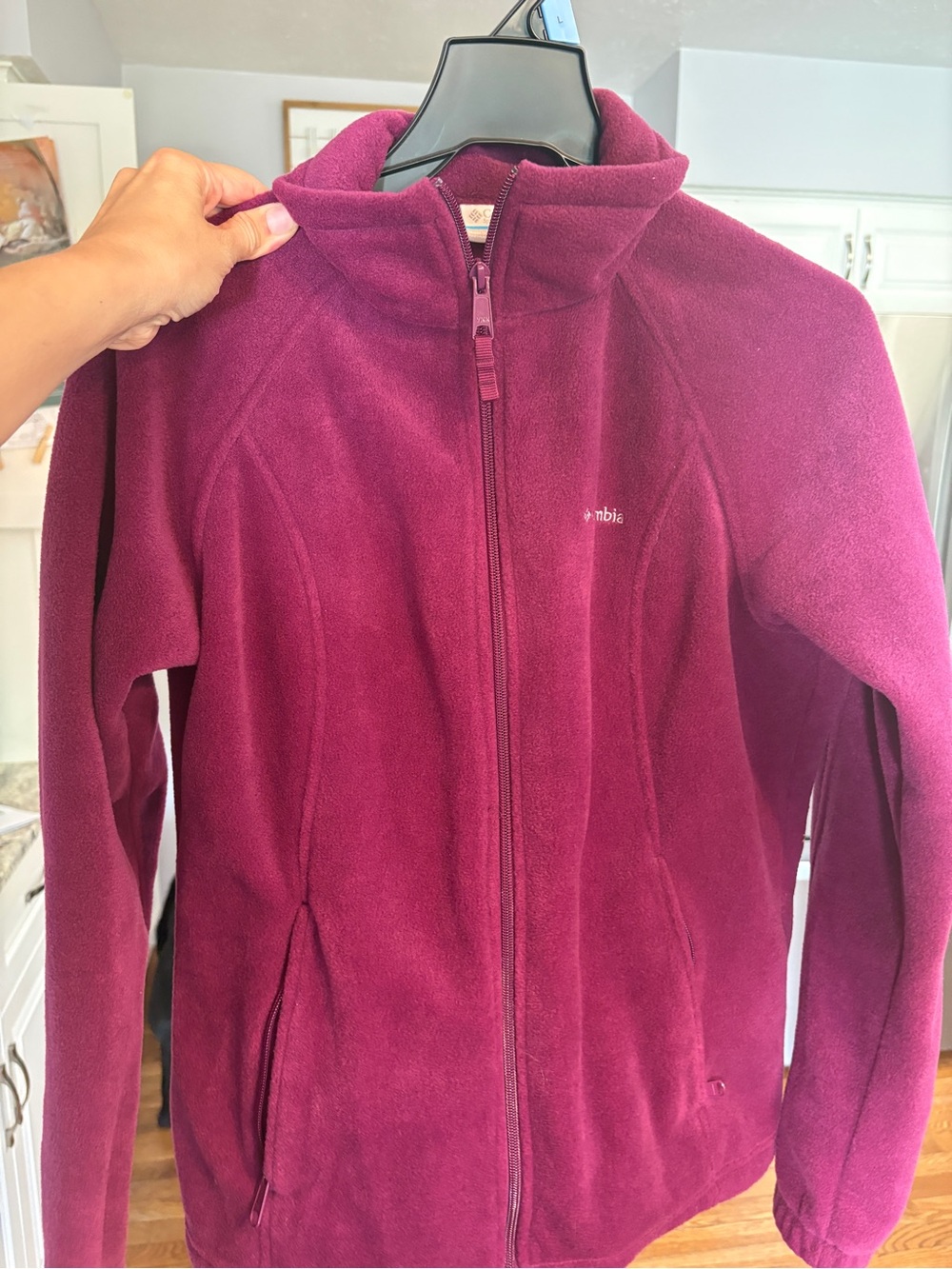 Columbia Women's Plush Full-Zip Fleece Jacket - Raspberry Plum